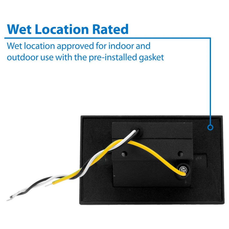 Best Pirce βοΈ NICOR Lighting STW Series Horizontal Wet Location LED Step Light, Black π - Image 5