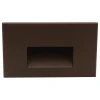 Top 10 ???? NICOR Lighting STW Series Horizontal Wet Location LED Step Light, Bronze ????