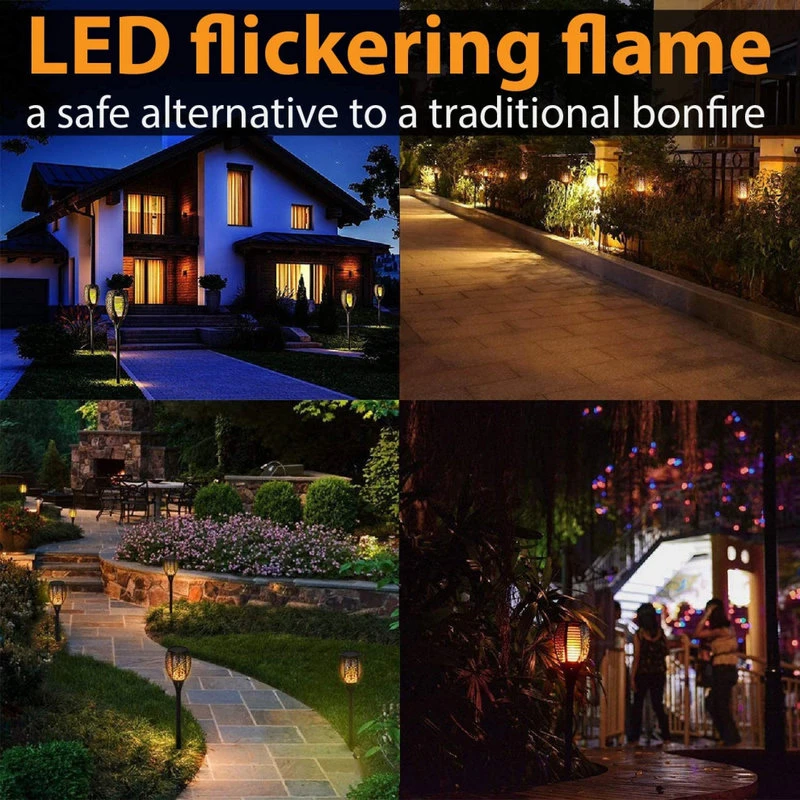 Promo π WBM Smart Smart Flickering Flames Pathway Lights, Waterproof - Pack Of 12 π€© - Image 8