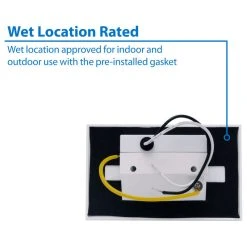 Best Pirce ⭐ NICOR Lighting STW Series Horizontal Wet Location LED Step Light, White ???? -Hinkley shop 09a1a6cb0f6a8316 9794 w800 h800 b1 p0