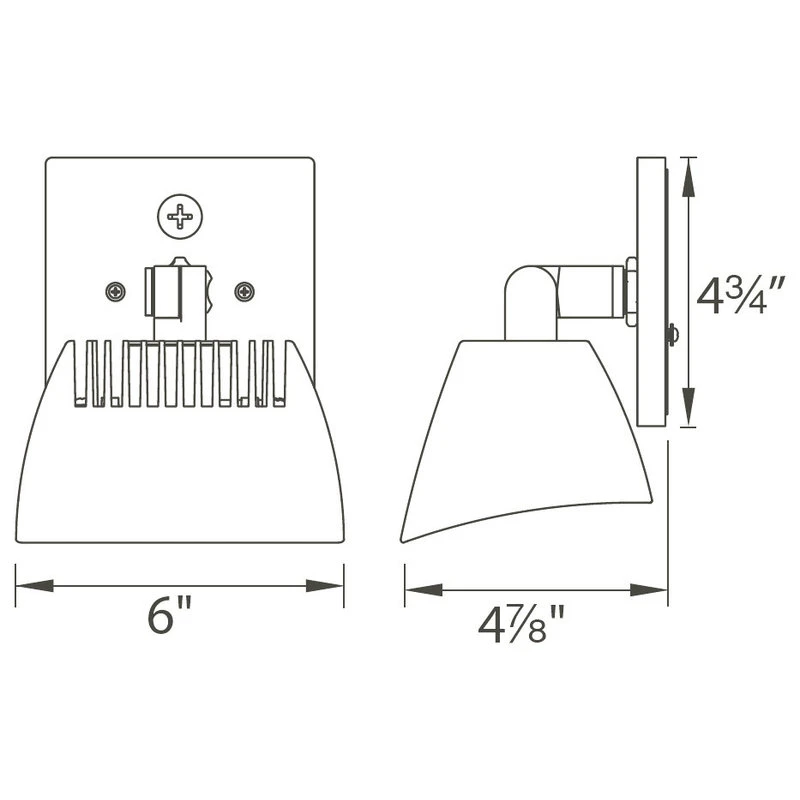 Coupon π₯ WAC Lighting Endurance Flood LED Flood-Light 3000K Warm White, Architectural Black 𧨠- Image 2