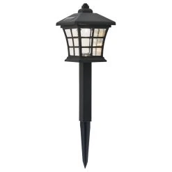 Hot Sale ❤️ Elegant Furniture & Lighting Black Finish 3000K Led Outdoor Path Light Pack Of 6 😍