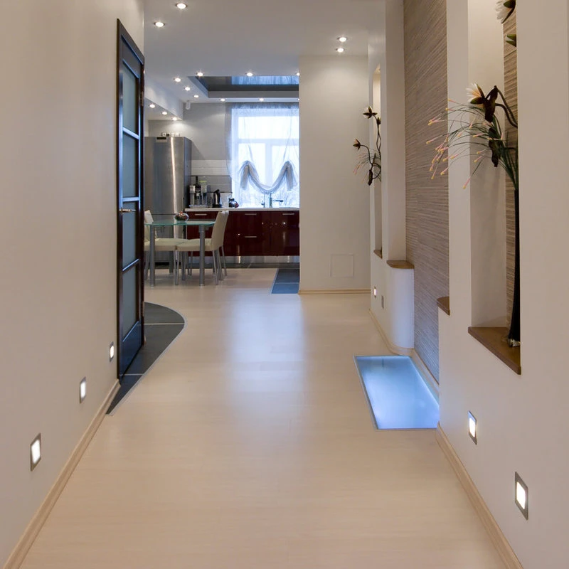 Hot Sale π NICOR Lighting NICOR Square LED Steplight In Multiple Colors, Black β - Image 8