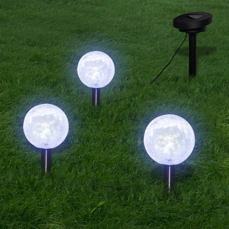 Best Sale β Vida XL LLC VidaXL 6x Garden Lights LED With Spike Anchors Solar Panels Outdoor Backyard π - Image 2