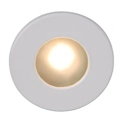 Budget 💯 WAC Lighting LEDme Full Round Indoor Or Outdoor Step And Wall Light, White 🧨
