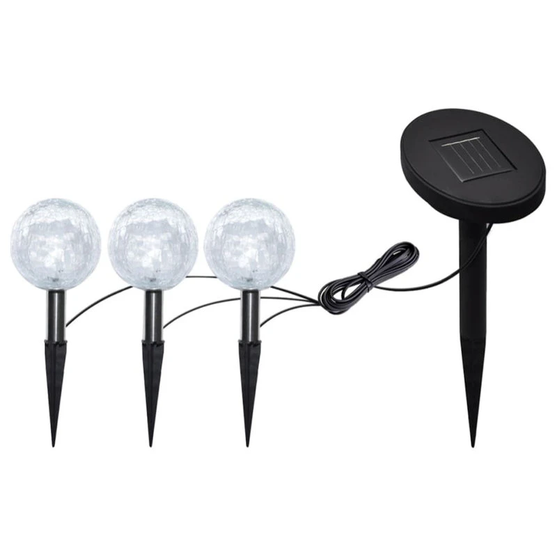 Best Sale β Vida XL LLC VidaXL 6x Garden Lights LED With Spike Anchors Solar Panels Outdoor Backyard π - Image 3