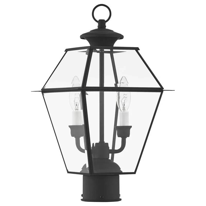 Coupon β€οΈ Livex Lighting Inc. Livex Lighting Black Outdoor Post Top Lantern 2284-04 π - Image 2