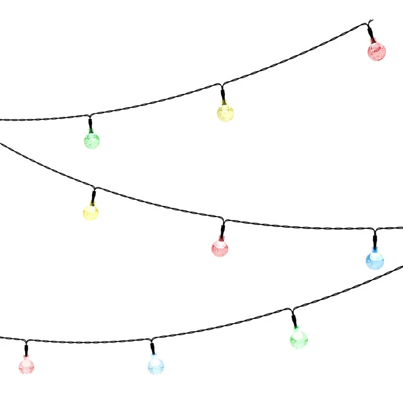 Flash Sale π Outdoor Solar Sting Lights- Round Multicolored Globe Lights By Pure Garden π