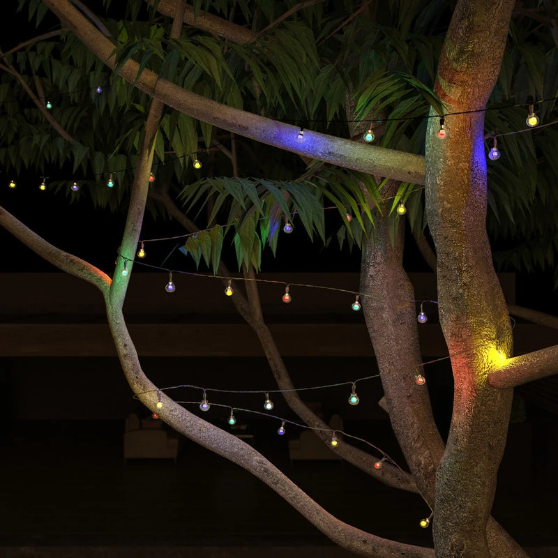Flash Sale π Outdoor Solar Sting Lights- Round Multicolored Globe Lights By Pure Garden π - Image 5