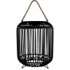 Hot Sale ???? Bazz Inc. Tulum 11 X 15 In. Solar LED Outdoor Patio Lamp-Black ????
