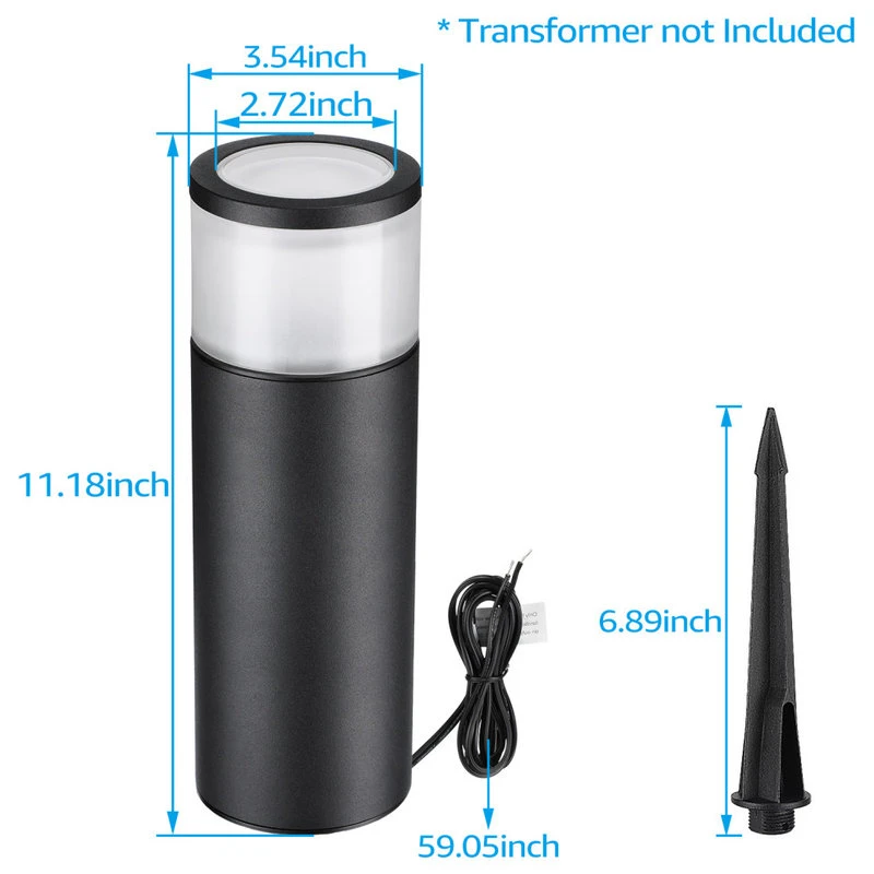 Best Sale π W86 Trading Co., LLC 12-Pack 5W LED Pathway Light, Low Voltage, 3000K Warm White π - Image 7