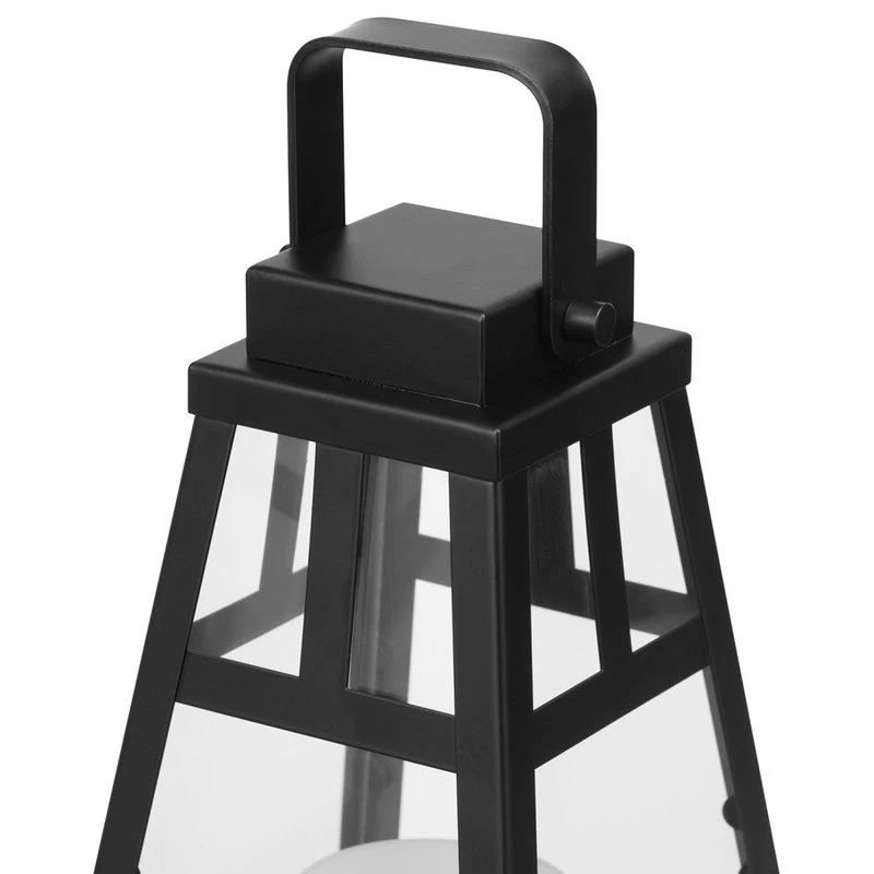 Best reviews of π― Globe Electric Novogratz X Globe Diana 16" Matte Black LED Integrated Outdoor Lantern π - Image 5