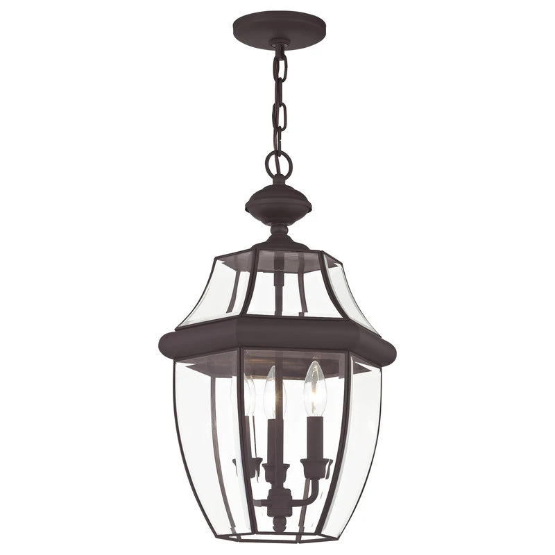 Cheap π Livex Lighting Inc. Livex Lighting Bronze Outdoor Pendant Lantern 2355-07 β€οΈ - Image 4