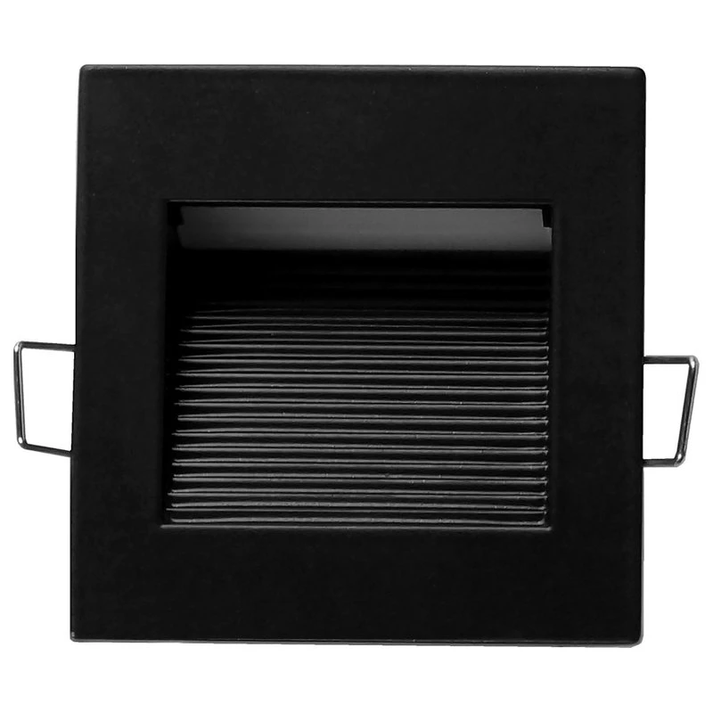 Hot Sale π NICOR Lighting NICOR Square LED Steplight In Multiple Colors, Black β - Image 5