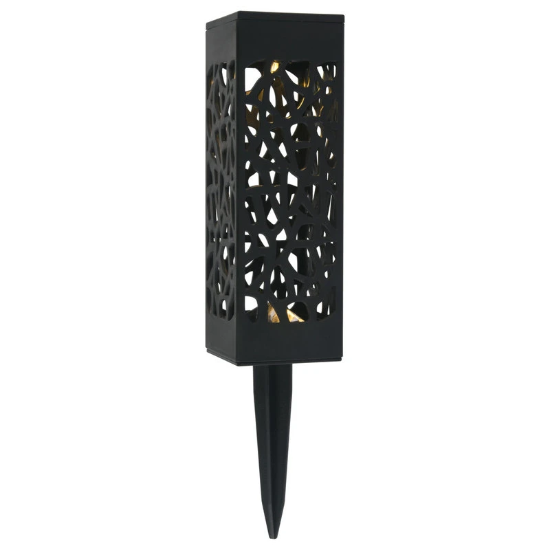 Discount β¨ Elegant Furniture & Lighting Elegant Lighting LDOD3005-8PK Zephyr 2"W Solar LED Center Mount - Black π - Image 2