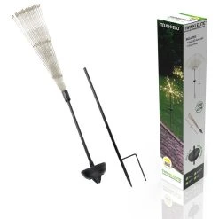 Deals 🛒 Touch Of ECO Solar LED Firework Garden Stake Light 😀