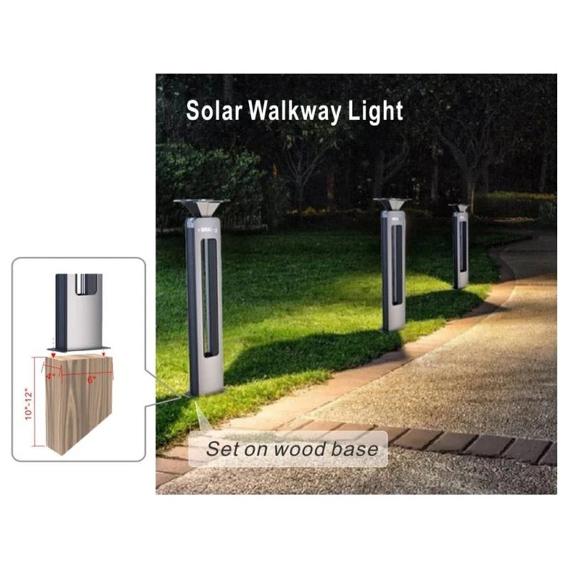 Outlet π ELEDing Solar Powered Sound Activated Integrated Walkway Safety Decoration, 2-Pack π - Image 6
