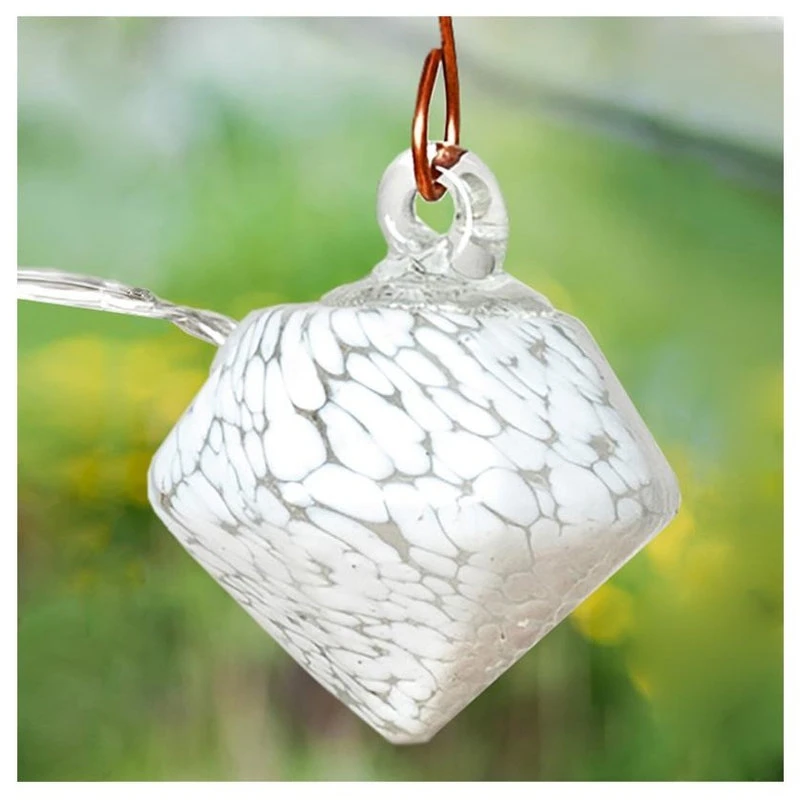 Brand new π Allsop Home & Garden Aurora Glow Solar Glass String Lights, White Diamond π€© - Image 2