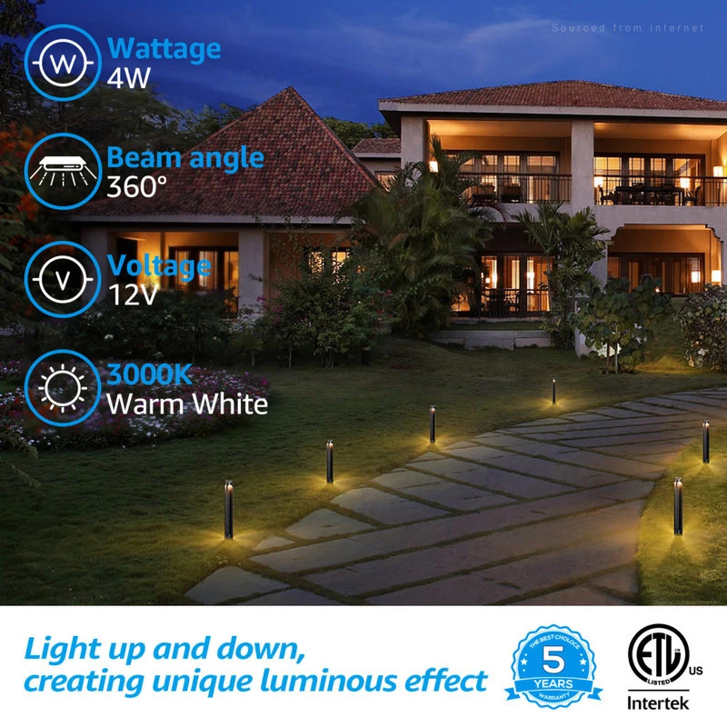 Flash Sale π W86 Trading Co., LLC LEONLITE 12-Pack 4W 12V Low Voltage LED Landscape Pathway Lights β¨ - Image 2