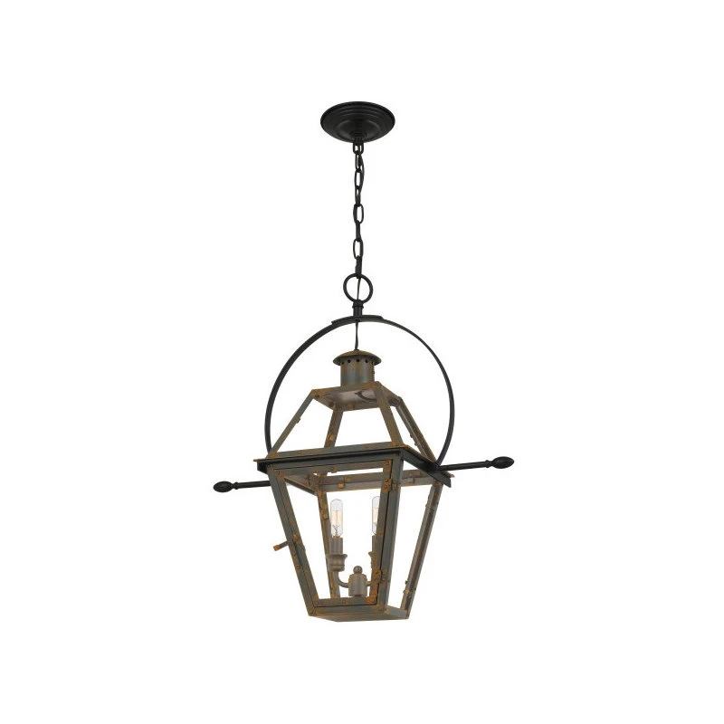 Top 10 π Quoizel RO1911AC Rue De Royal 2 Light Outdoor Lantern - Aged Copper π - Image 3