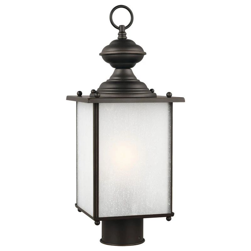 Best Pirce β€οΈ Generation Lighting Jamestowne 1-Light Outdoor Post Lantern, Antique Bronze 𧨠- Image 2