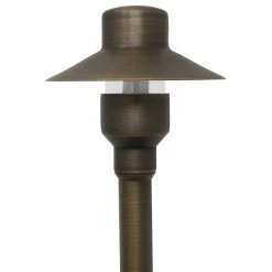 Discount ✨ Lightkiwi Top Hat Path And Area Light For Landscape Lighting, Brass 👍