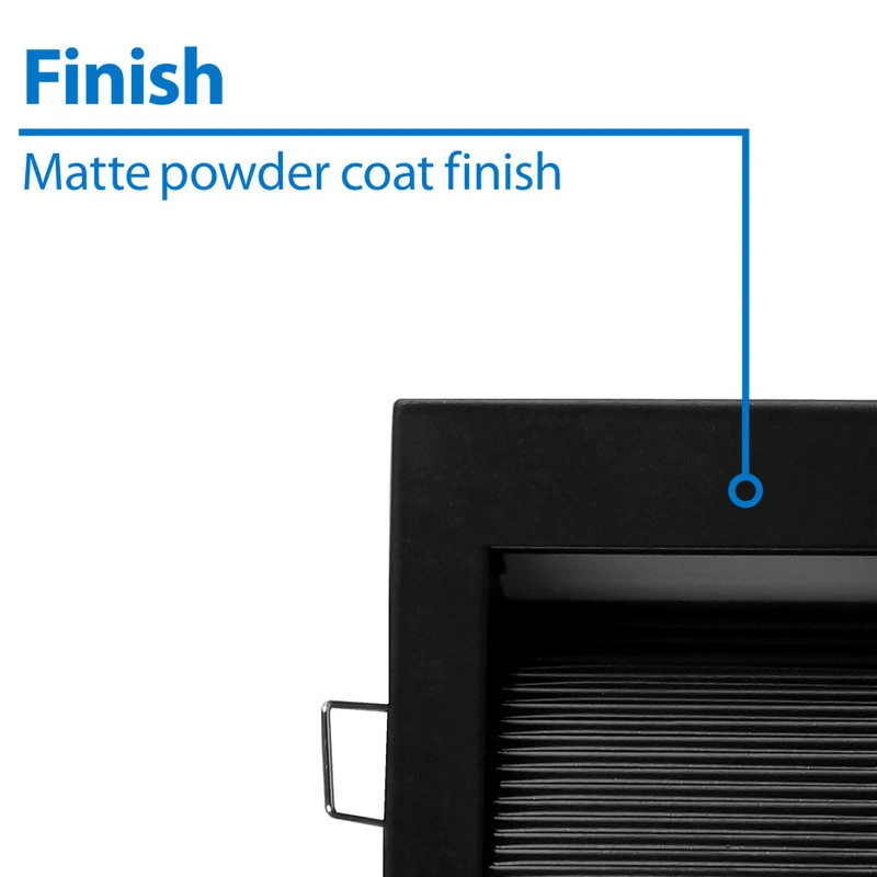 Hot Sale π NICOR Lighting NICOR Square LED Steplight In Multiple Colors, Black β - Image 4