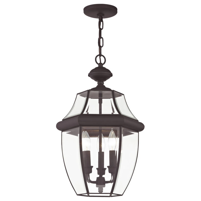 Cheap π Livex Lighting Inc. Livex Lighting Bronze Outdoor Pendant Lantern 2355-07 β€οΈ - Image 3