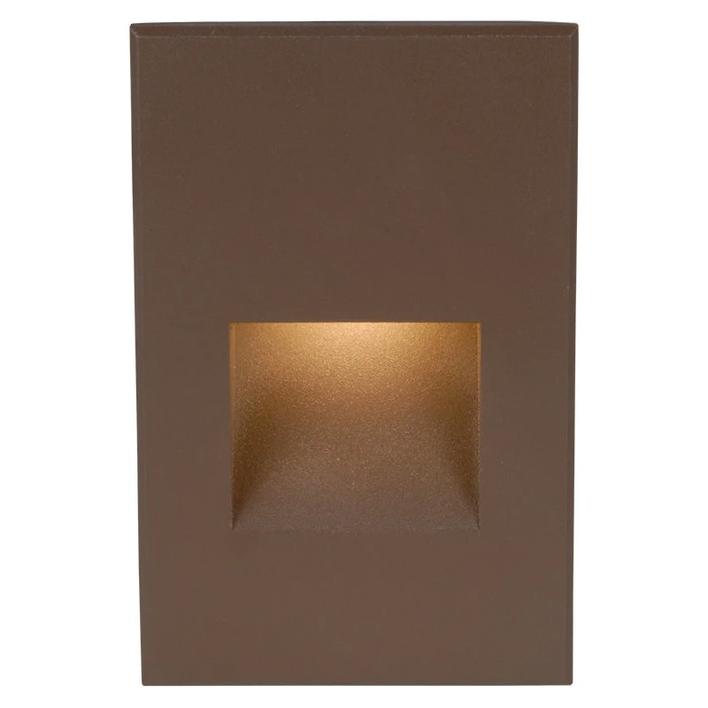 Promo π WAC Lighting WL-LED200F-C LEDme 5" Tall LED Step And Wall Light - Bronze βοΈ
