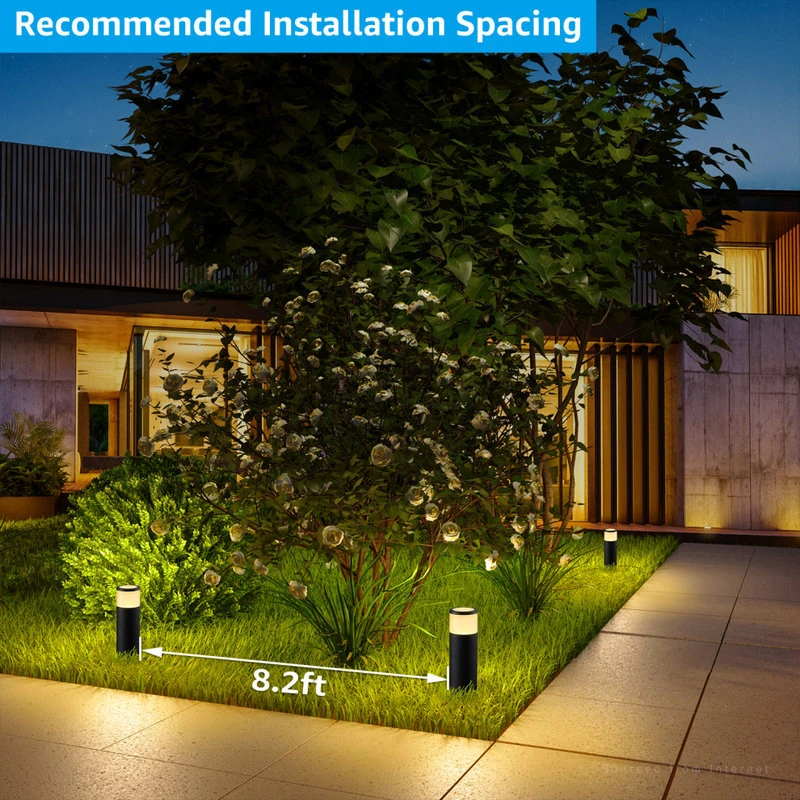 Best Sale π W86 Trading Co., LLC 12-Pack 5W LED Pathway Light, Low Voltage, 3000K Warm White π - Image 5