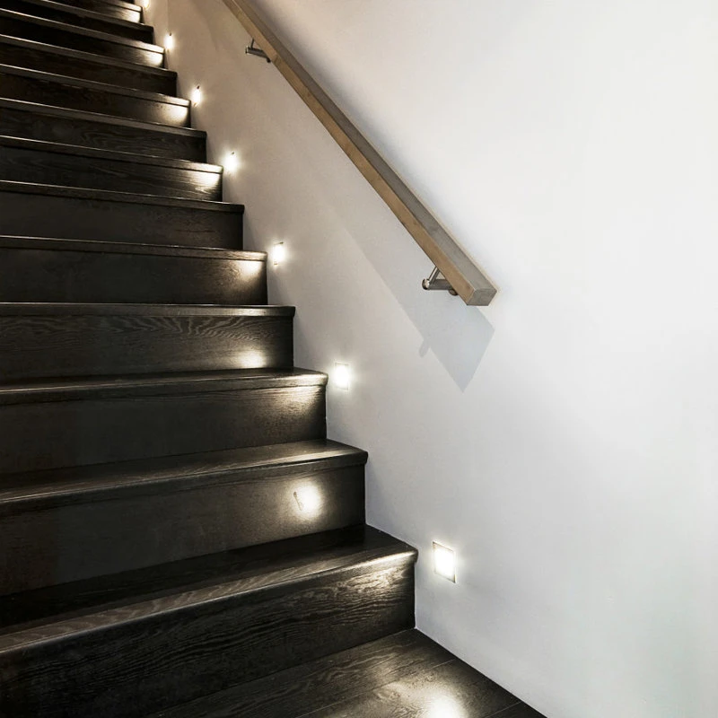 Hot Sale π NICOR Lighting NICOR Square LED Steplight In Multiple Colors, Black β - Image 7