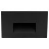 Best Pirce ✔️ NICOR Lighting STW Series Horizontal Wet Location LED Step Light, Black ????