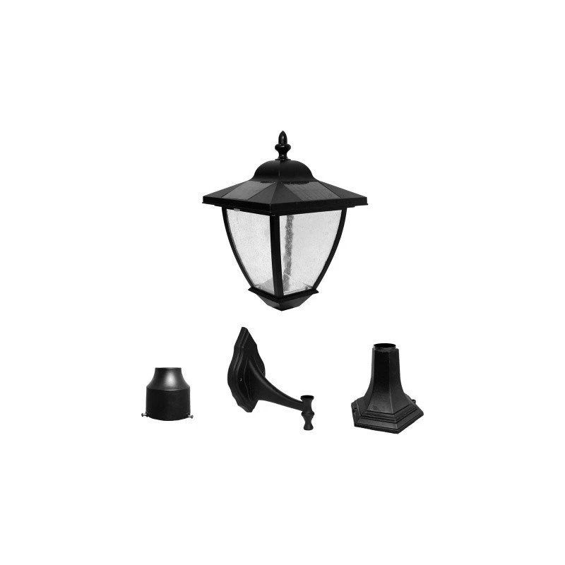 Cheapest π Nature Power 16" Bayport Solar Lamp With 3 Mounting Options With Natural White LED π