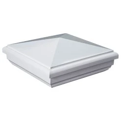 Brand new ⌛ Classy Caps Brown Aluminum Cambridge Set Of 2 Solar Post Cap SLC771C 🥰