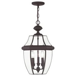 Cheap 👍 Livex Lighting Inc. Livex Lighting Bronze Outdoor Pendant Lantern 2355-07 ❤️