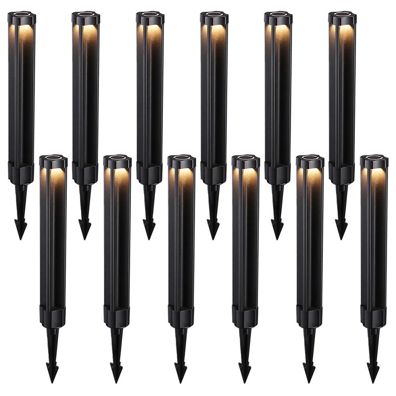 Flash Sale π W86 Trading Co., LLC LEONLITE 12-Pack 4W 12V Low Voltage LED Landscape Pathway Lights β¨