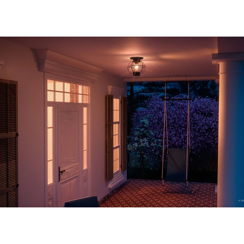 Cheap ⌛ Urban Ambiance Luxury Nautical Black Outdoor Ceiling Light, Small, UQL1034, Oslo Collection ⌛ - Image 2