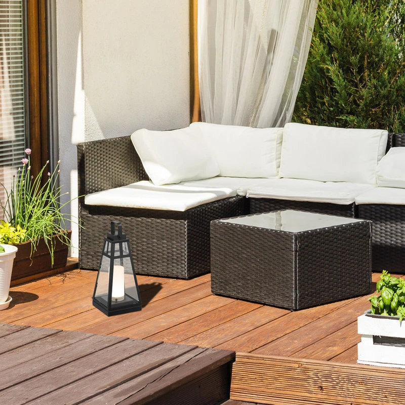 Best reviews of π― Globe Electric Novogratz X Globe Diana 16" Matte Black LED Integrated Outdoor Lantern π - Image 3