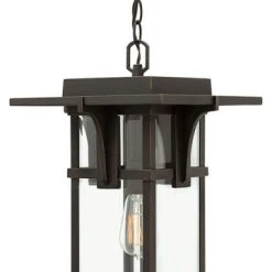 Promo 🤩 Hinkley Manhattan 2322Oz Large Hanging Lantern, Oil Rubbed Bronze 🎉