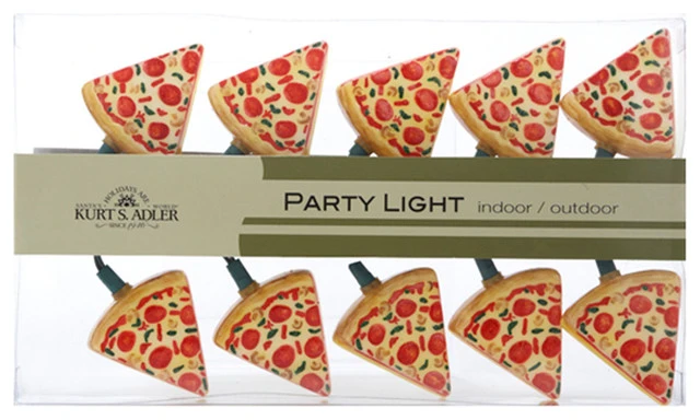 Top 10 π Kurt S. Adler, Inc. Indoor/Outdoor 10-Light Pizza Light Set π