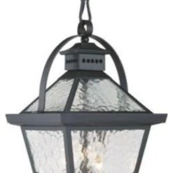 Outlet ✨ Acclaim Lighting 7676BK Bay Street, 3-Light Outdoor Hanging Lantern, 9.75 🔥