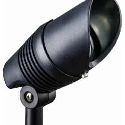 New 🥰 Kichler Lighting 15382BK Low Voltage One Light Accent Lamp ⌛