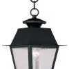 Promo ???? Livex Lighting Inc. Mansfield Outdoor Chain-Hang Light, Black ????