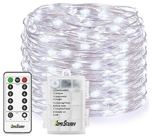 Homestarry 66 LED Mini Battery String Light, 16', Cool White Best Sale ???? Homestarry 66 LED Mini Battery String Light, 16', Cool White ???? -Hinkley shop home design 175