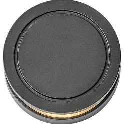 Flash Sale 🔥 Hinkley Modern Low-Voltage Integrated LED Black Round Deck Sconce ⌛