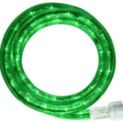 Best deal 🧨 Queens Of 🔔 Christmas 10Mm 18' Spool Of Green LED Ropelight 🧨