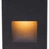 Best reviews of ⌛ WAC Lighting WL-LED200-AM-BK 5" 3.9W 1 LED Vertical Scoop Step Light ⌛