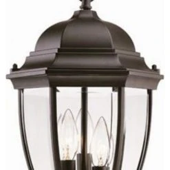 New 🛒 Acclaim Lighting 5036BK Wexford - Three Light Outdoor Hanging Lantern 🤩