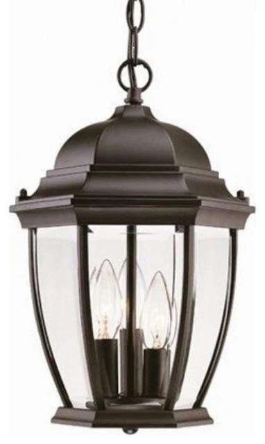 New π Acclaim Lighting 5036BK Wexford - Three Light Outdoor Hanging Lantern π€©