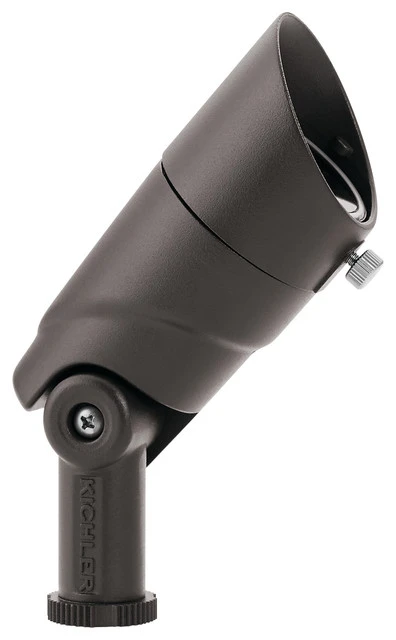 New π Kichler 4.5" 8W 1 LED Adjustable Lumen Small Accent Textured Architectural Bronze β¨